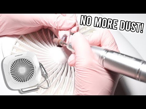 Testing 2in1 Nail Dust Collector from MelodySusie  (it's good btw) Video