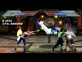 Reptile And Sub Flame Vs Raiden And Smoke Mugen Tournament MK