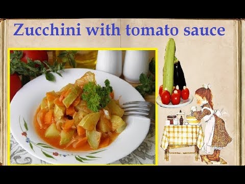 Zucchini under Tomato Sauce / Book of recipes / Bon Appetit