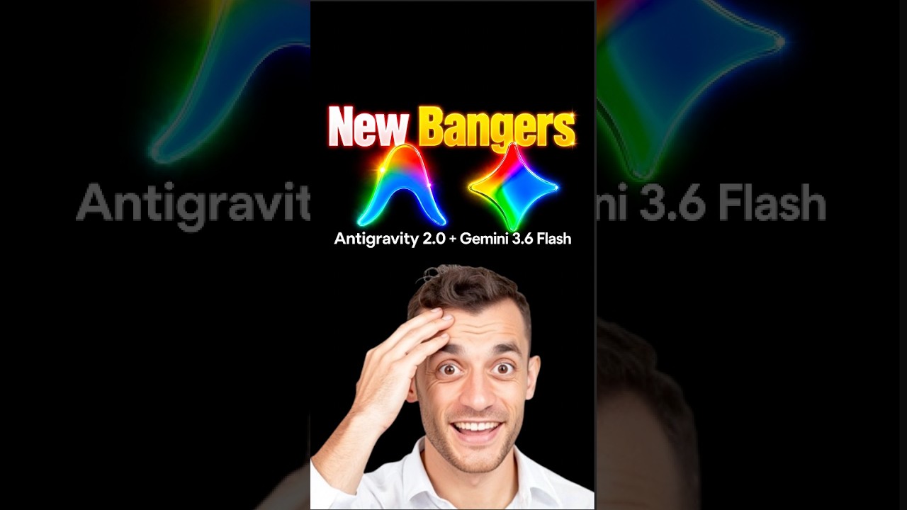Antigravity 2.0 + Gemini 3.6 Flash is INSANE!