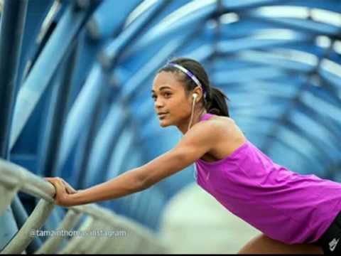 Tamzin Thomas, African 100m Junior Champion