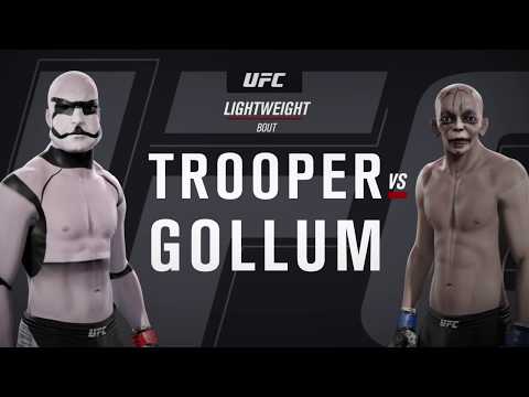 Stormtrooper vs. Gollum (EA Sports UFC 2) - Crazy UFC 👊🤪
