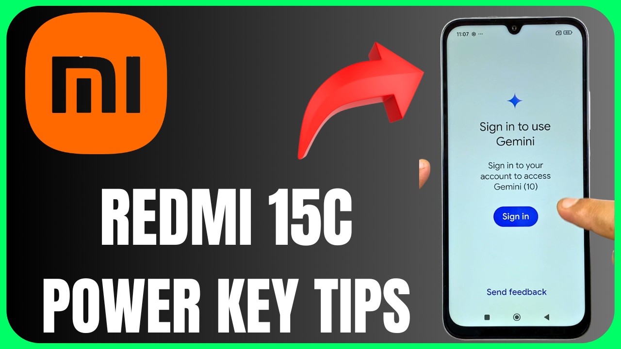 ⚡ REDMI 15C Power Menu Settings | Do This Now!