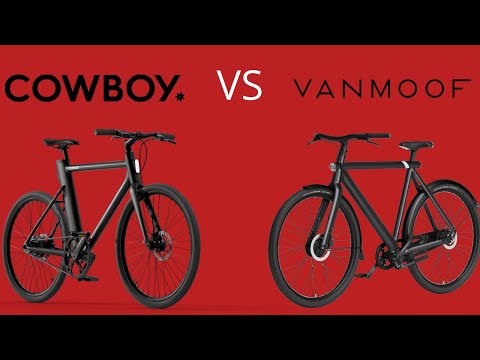 COWBOY vs VANMOOF S3 -- Design E-Bikes im Vergleichstest