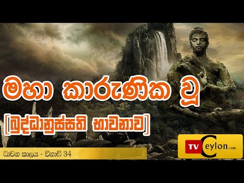 Maha Karunika Wu Shanthi Nayakayan Wahansa | Buddhanussati Bhavanawa Sinhala
