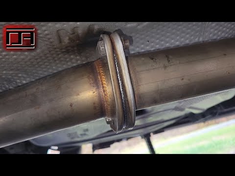 Remflex 2.5\" Graphite Gasket to Fix Midpipe to Axel Back Exhaust Flange Gap Leak (Scion tC2 / tC2.5)