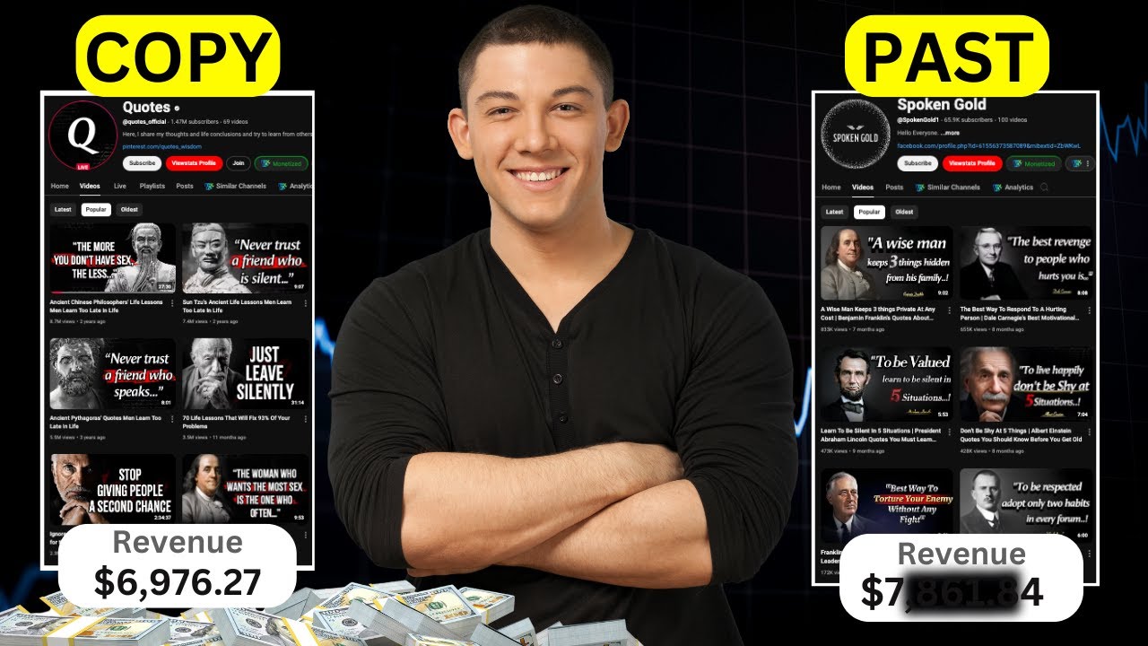 I Duplicated a $6,000 /Month YouTube Channel Using AI (it worked)