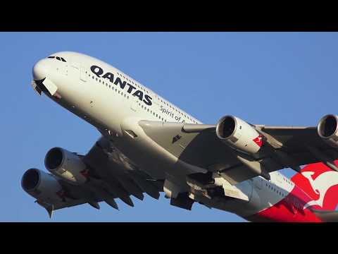 QF1 - Sydney to London via Singapore - Pushback & Take Off