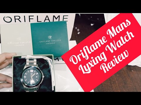 Oriflame Man's Lyxing Watch Review By MiiSelf...