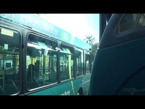 Full kickdown! Arriva North East VDL SB200 Wright Pulsar 1434, NK10CEN - route X3A