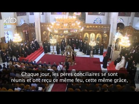 La prière au coeur du concile orthodoxe