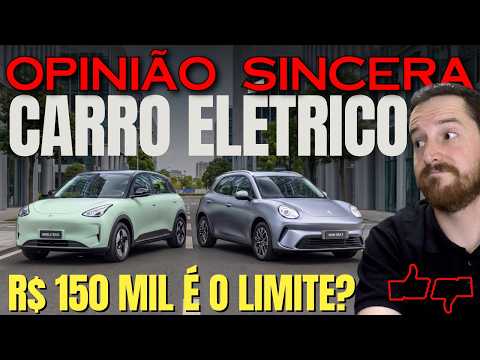 Carro Elétrico não vende acima de R$ 150 mil? Quais as melhores opções? Público entendeu o que vale!