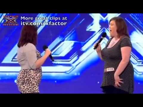 GIRL GETS PUNCHED ON TV!  Worst EVER! X Factor Audition (Ablisa) Full Version! By Itv.com/xFactor!