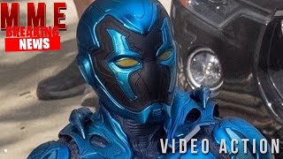 BLUE BEETLE MOVIE - VIDEO FROM SET!!! MME NEWS