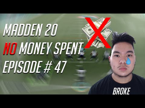 MADDEN 20 | NO MONEY SPENT EPISODE #47 | CLOSE GAME. COMEBACK? NAILBITER