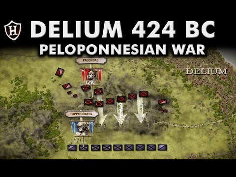 Battle of Delium, 424 BC ⚔️ Athens takes on Sparta ⚔️ Peloponnesian War
