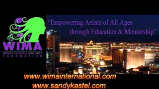 WIMA Radio - Women in Music and Arts - Sandy Kastel - LIVE - KLAV - Las Vegas - 2012