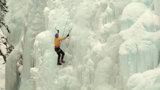 preview picture of video 'Will Gadd training at Ouray Ice Park'