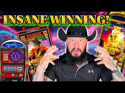 INSANE BIGGEST Winning Streak of my life! MASSIVE JACKPOTS! ⭐ The Jackpots wouldn't stop! - YouTube