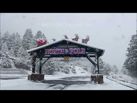 05-20-2022 Cascade, CO -  Heavy Spring Snow Multiple Accidents Broken Branches Difficult Driving