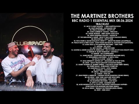 THE MARTINEZ BROTHERS (USA) @ BBC Radio 1 Essential Mix 08.06.2024