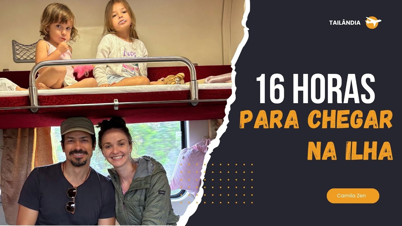 Nossa ÉPICA jornada de 16 horas para uma ILHA na TAILÂNDIA ✨