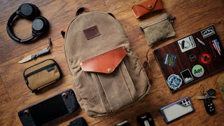 Best Waxed Canvas Pack?: Bexar Goods Co. Land Backpack