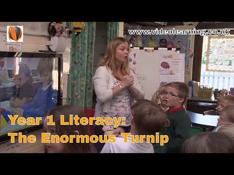 Year 1 KS1 Literacy  Classroom Observation: The Enormous Turnip
