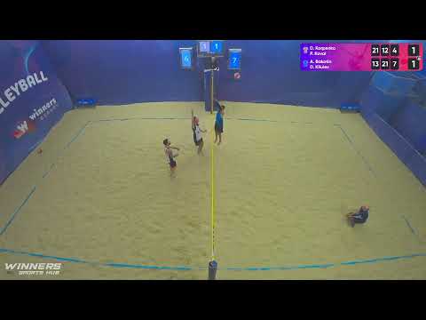 1:05 D.Karpenko / P.Koval  - A.Bakotin / D.Kliuiev|Winners Beach Volleyball