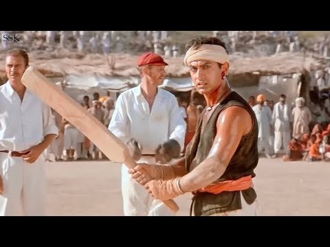 Lagaan movie best cricket match scene | lagaan amir khan movie | @niteshrathourvlog #movies