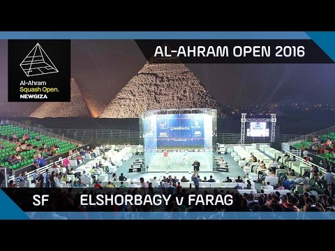 Squash: ElShorbagy v Farag - Al-Ahram 2016 - SF Highlights