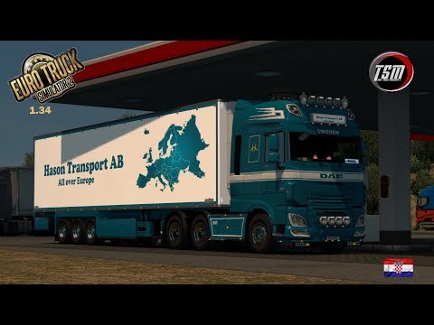 ETS2 1.34 I My Trucking Diary - Episode #119 I Dubrovnik to Split I TSM Map 1.34
