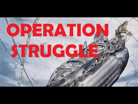 XE British Midget Subs Singapore Harbour August 1945