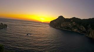 Sunset in Paleokastritsa Greece