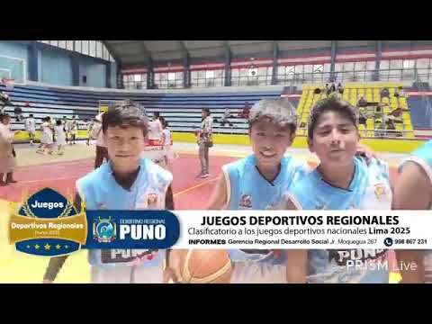 Juegos Deportivos Regionales Puno, Gerencia Regional de Desarrollo Social Gobierno Regional Puno.