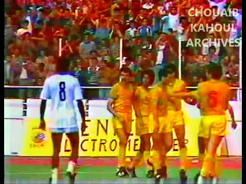 JS Kabylie 5 - EF Ouaguadougou 0 (Coupe d'Afrique 1986)