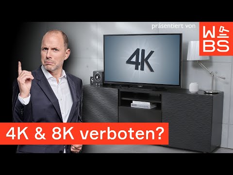 Werden 4K &amp; 8K Fernseher verboten? EU stoppt stromfressende TV-Geräte! | Anwalt Christian Solmecke