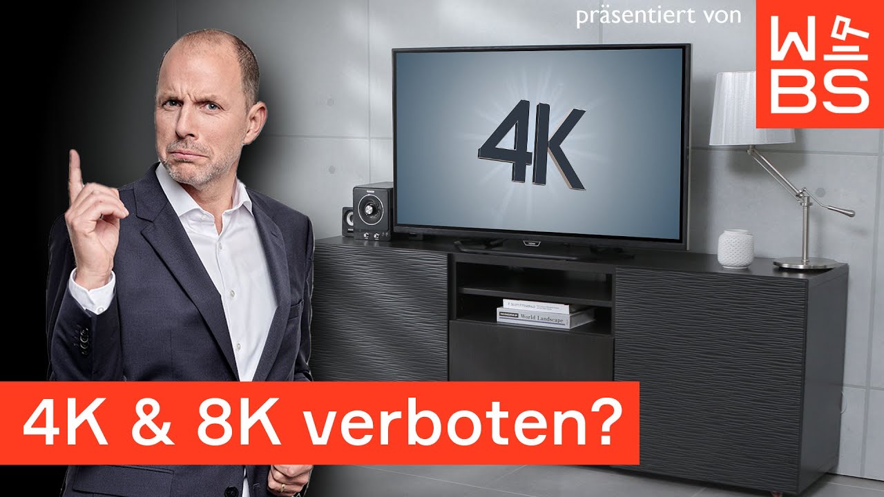 Werden 4K & 8K Fernseher verboten? EU stoppt stromfressende TV-Geräte! | Anwalt Christian Solmecke