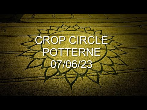 Sun Crop Circle | Potterne | Wiltshire | 07/06/23