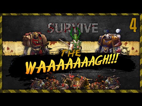 Warhammer 40,000: Dawn of War 2 - 3v3 | Survive The WAAAGH! 4