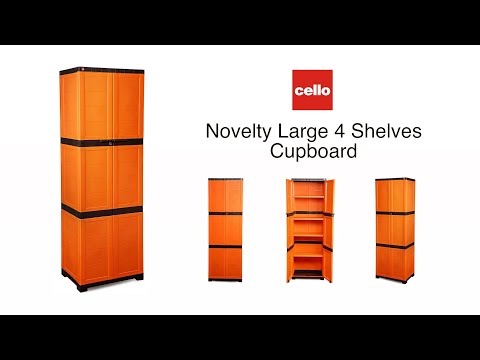 How to assemble cello novelty large 4 shelves cupboard