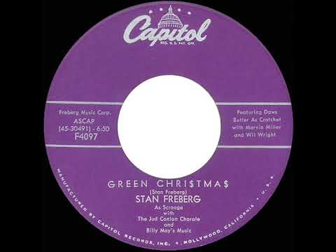 1958 HITS ARCHIVE: Green Chri$tma$ - Stan Freberg