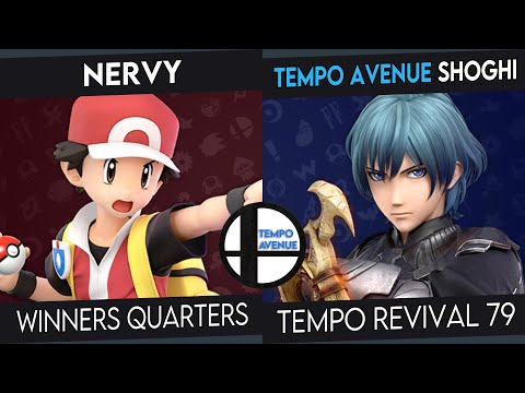Tempo Revival 79 - nervy (Pkmn Trainer) Vs. Shoghi (Byleth) - Winners Quarters - Smash Ultimate