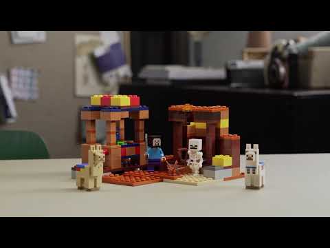 Конструктор «Торговый пост» 11583 (Minecraft 21167) 213 деталей