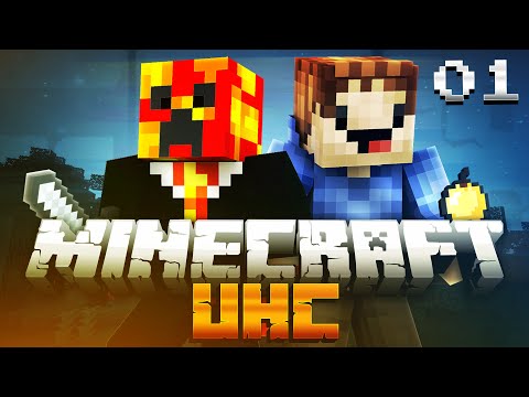 Minecraft UHC SEASON 7 (ULTRA HARD CORE) #1 with PrestonPlayz & MrWoofless
