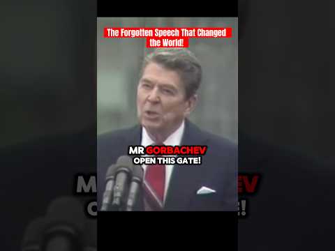 Reagan’s Iconic Berlin Wall Speech That Shook Communism—If This Doesn’t Give You Chills… 🇺🇸💪🏻