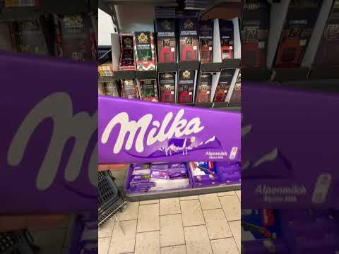 MILKA MILK CHOCOLATE - SUBSCRIBE FOR MORE! #asmr #shorts #short #viral #youtubeshorts #satisfying