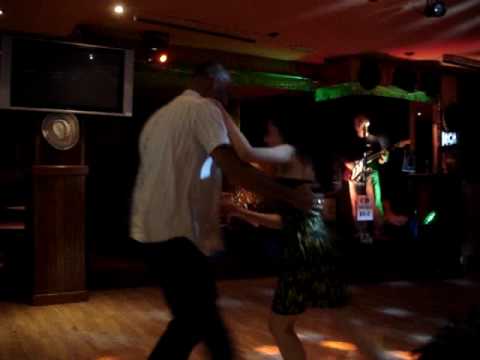 ERIC AND HOLLY CEROC DANCING ON HOLIDAY