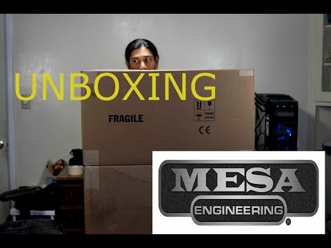 Unboxing - Mesa Boogie Mark V and Traditional Cab