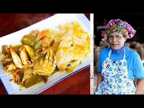 Curry Crab & Dumplings by Shanty in Siparia, Trinidad & Tobago | In De Kitchen